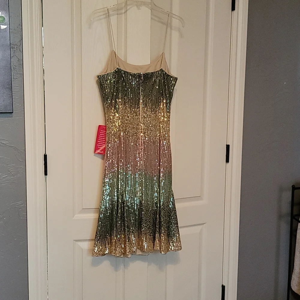 Sequin Dress sz 10 - Picture 2 of 4